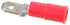 Auveco No. 17462 3/16" Male Quick Conn. Vinyl Insul Term 22-18 Ga, Quantity - 25