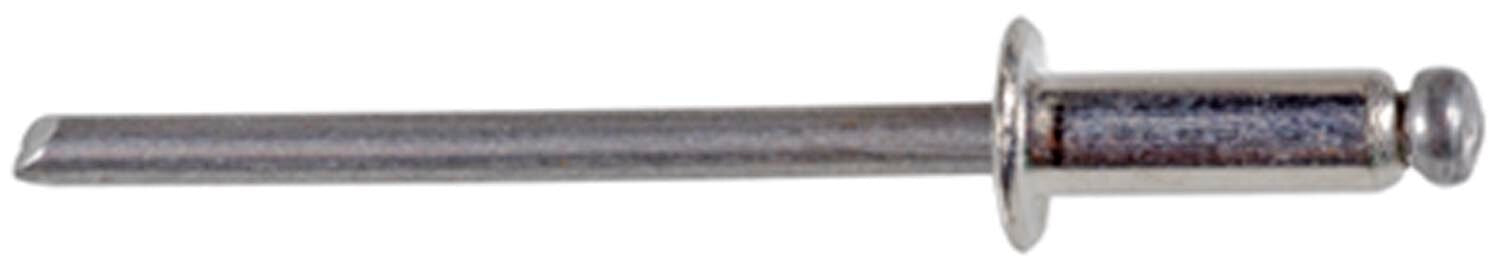 Auveco No. 17467 Specialty Rivet 1/8" Diameter 1/8"-3/16" Grip Steel/Stainless Steel, Quantity - 100