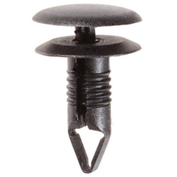 Auveco No. 17478 Push-Type Retainer 14mm Head Diameter 16mm Stem Length, Quantity - 25