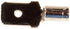 Auveco # 17490 High Temp Non-Insulated 1/4" Male Terminal 16-14 Gauge. Qty 50.