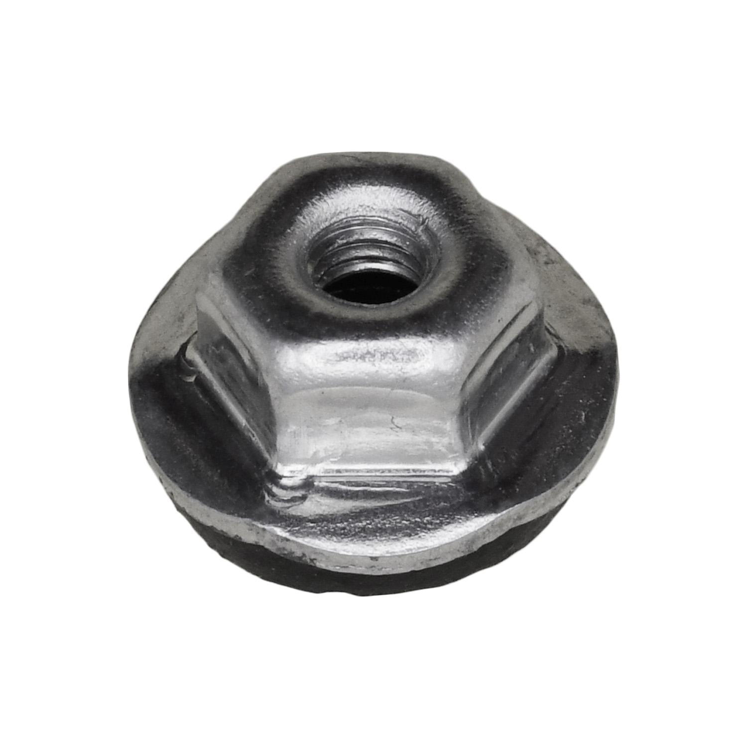 Auveco No. 17495 Hex Flange Nut W/Slr M4-.7 14mm Flange Outside Diameter, Quantity - 50