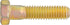 Auveco No. 17499 Grade 8 Cap Screw 5/8" X 3-1/2" Zinc, Quantity - 10