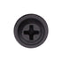Auveco No. 17558 Phillips Flat Washer Head Tapping Screw 10 X 3/4" Black E Coat, Quantity - 100