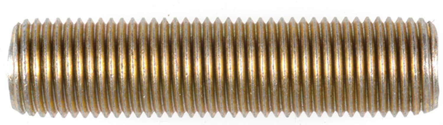 Auveco No. 17596 Metric Stud M12-1.25 X 50mm Zinc & Yellow, Quantity - 5