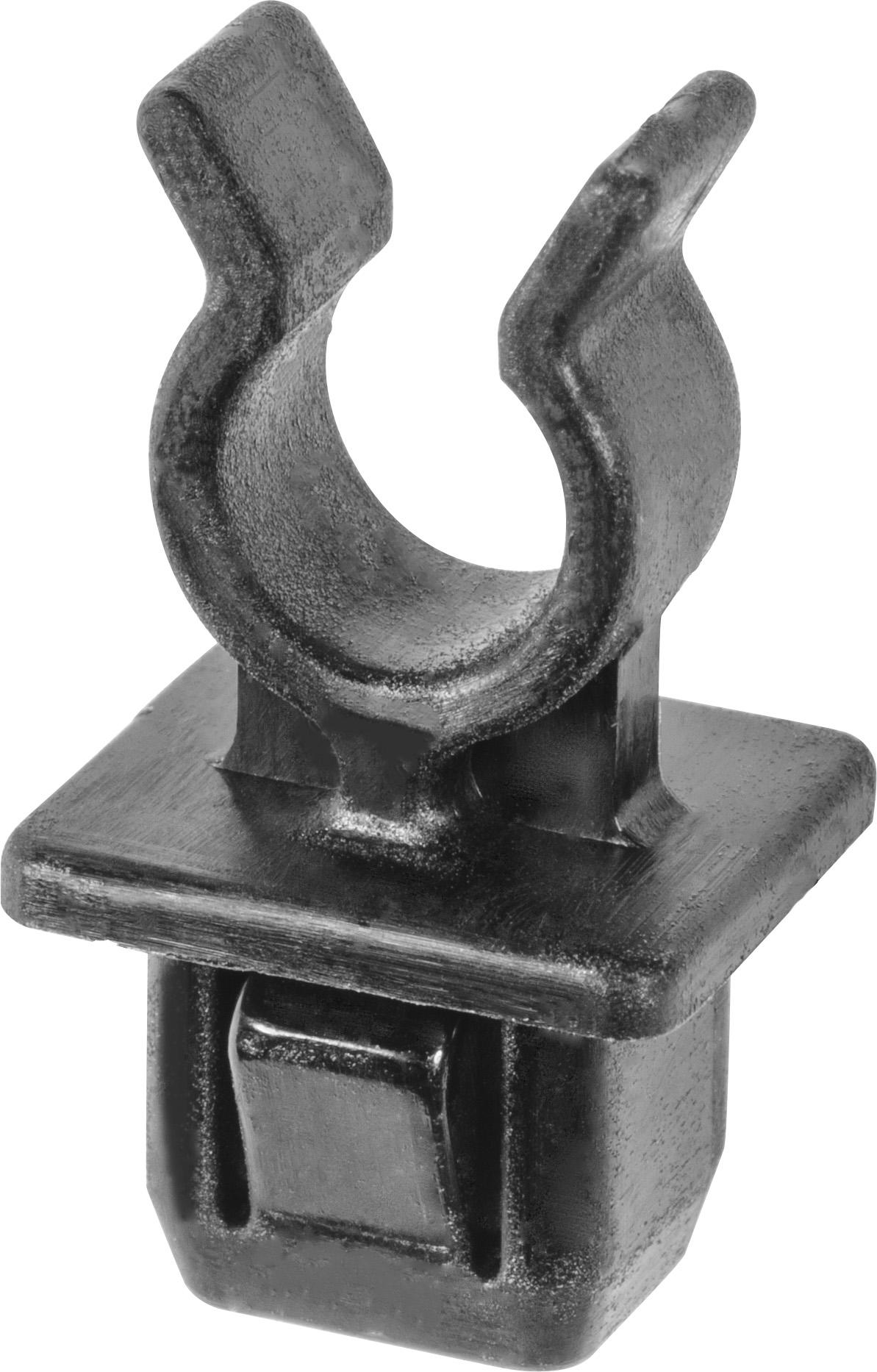 Auveco # 17631 Toyota Hood Prop Outside Diameter Clip (Holds 6mm And 7mm Rods). Qty 25.