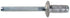 Auveco # 17655 Avex Blind Rivet 1/4" Diameter 11/32" Grip. Qty 100.