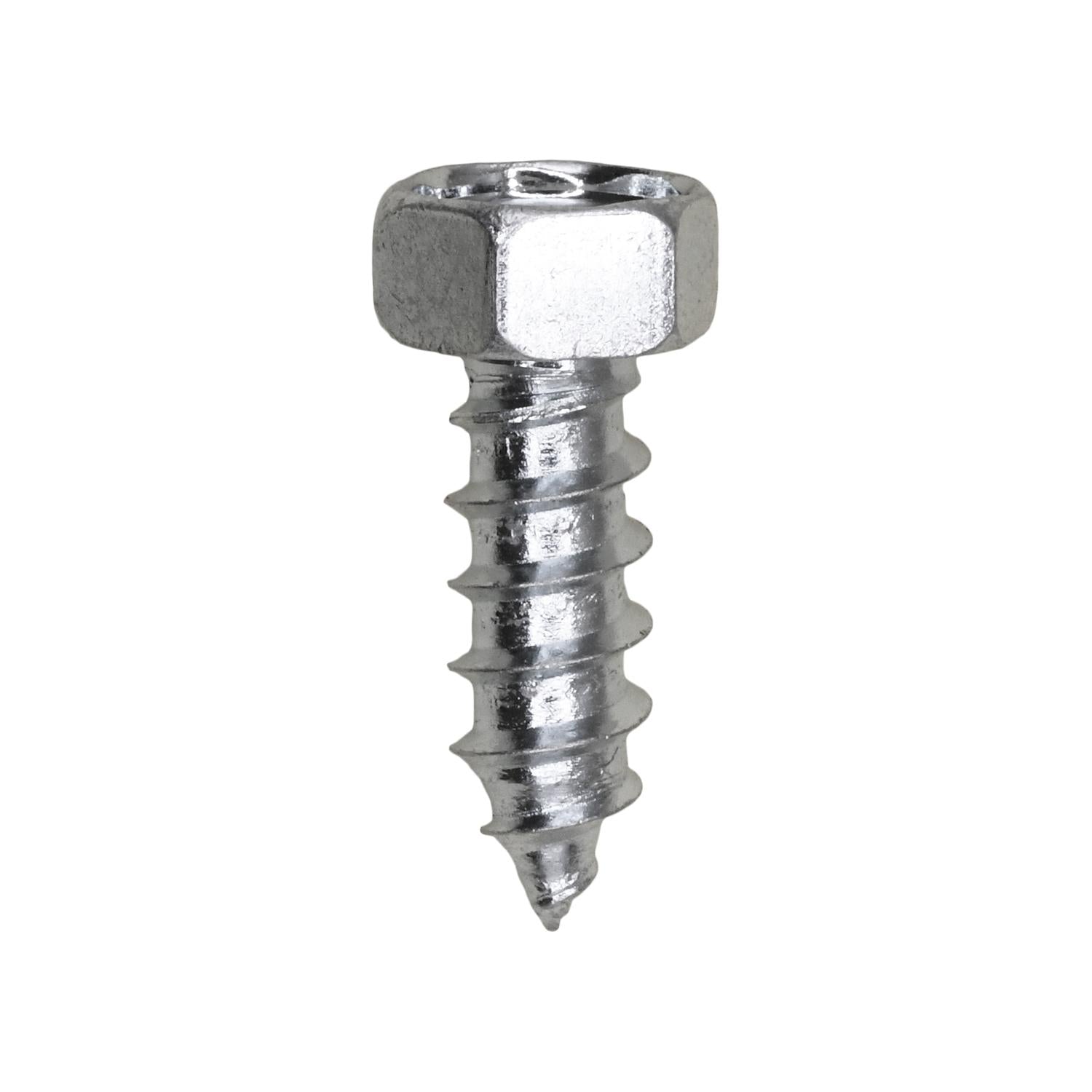 Auveco No. 1781 14 X 3/4" Indented Hex Head Tapping Screw 3/8" Hex Size Zinc, Quantity - 100