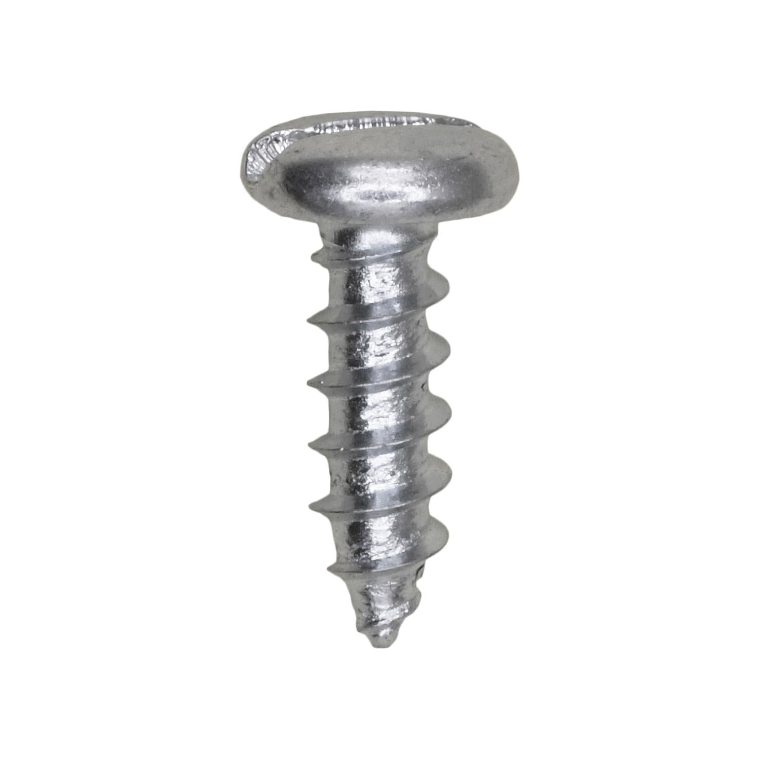 Auveco No. 1787 Slotted Pan Head Tapping Screw 10 X 5/8" Zinc, Quantity - 100