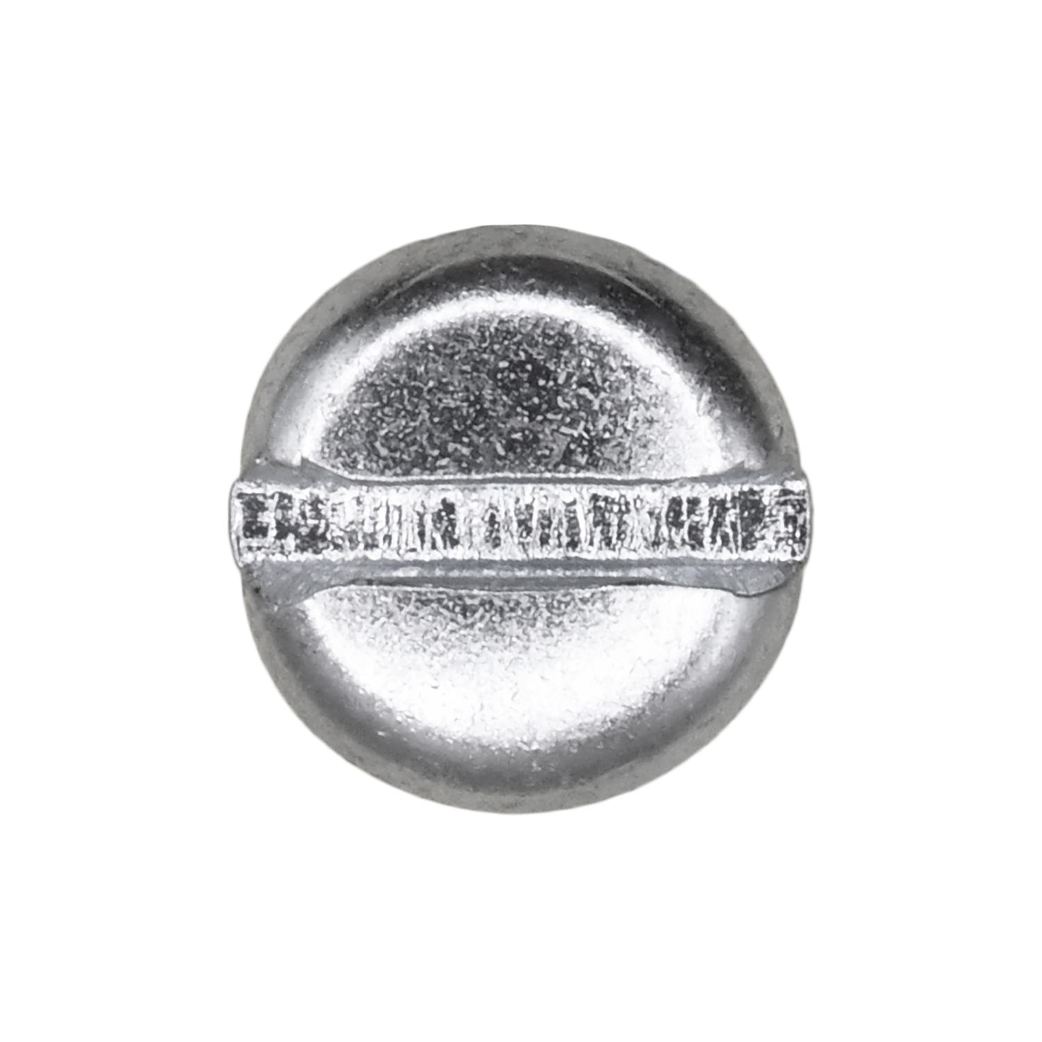 Auveco No. 1787 Slotted Pan Head Tapping Screw 10 X 5/8" Zinc, Quantity - 100