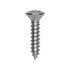 Auveco No. 1793 Phillips Oval Head Tapping Screw 6 X 5/8" Chrome, Quantity - 100