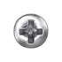 Auveco No. 1798 Phillips Oval Head Tapping Screw #8 X 3/4" Zinc #6 Head, Quantity - 100