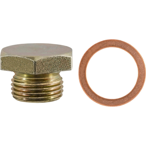 Auveco No. 18022 Oil Drain Plug W/Gasket 3/4