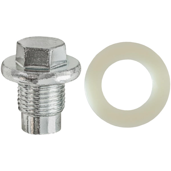 Auveco No. 18024 Oil Drain Plug W/Gasket M14-1.25 Thread Zinc, Quantity - 5