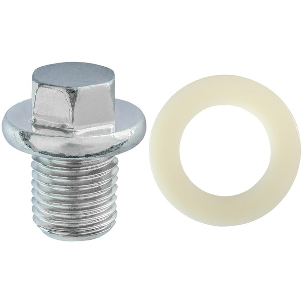 Auveco # 18025 Oil Drain Plug With Gasket M14-1.5 Threads Zinc. Qty 5.