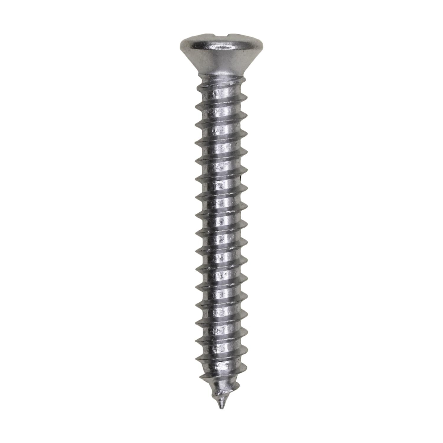 Auveco No. 1802 Phillips Oval Tapping Screw 8 X 1-1/8" #6 Head, Quantity - 100