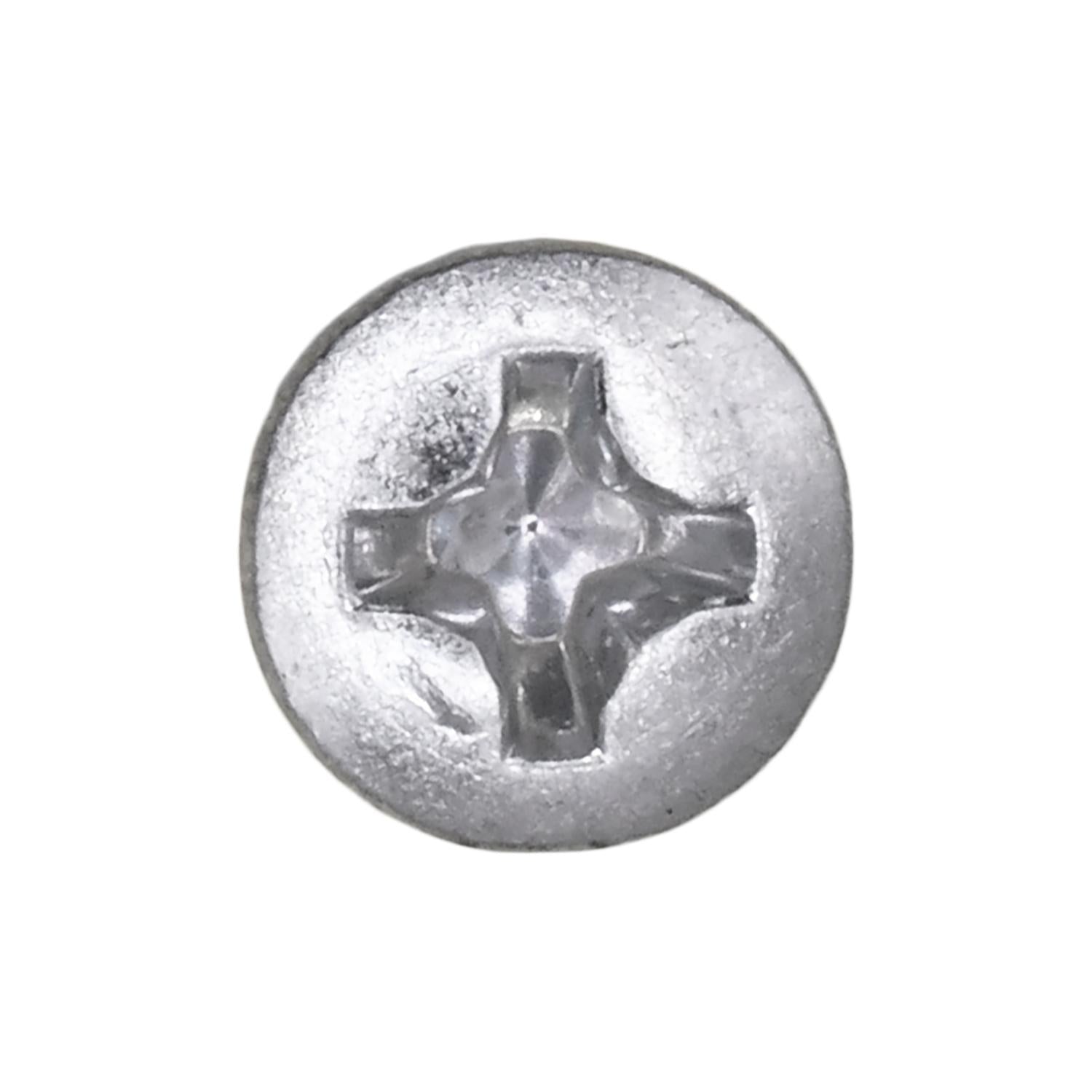 Auveco No. 1803 Phillips Oval Tapping Screw #8 X 1-1/4" Zinc #6 Head, Quantity - 100