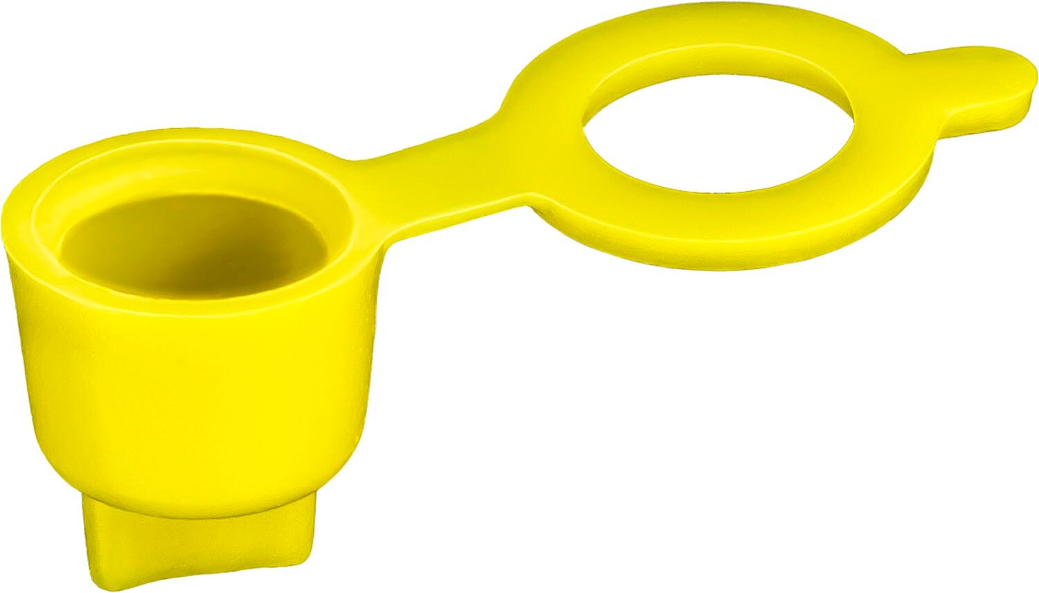 Auveco # 18111 Grease Fitting Cap Yellow Polyethylene. Qty 50.