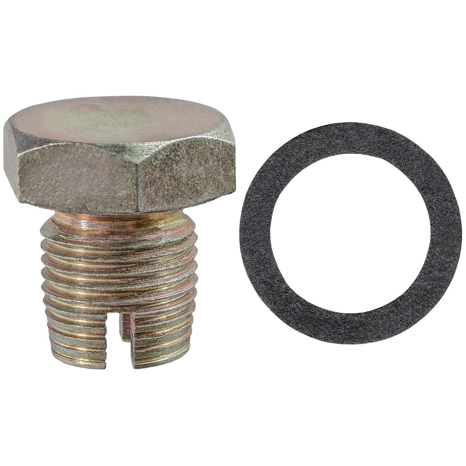 Auveco No. 18121 Drain Plug & Gasket 1/2"-20 Double Oversize, Quantity - 5