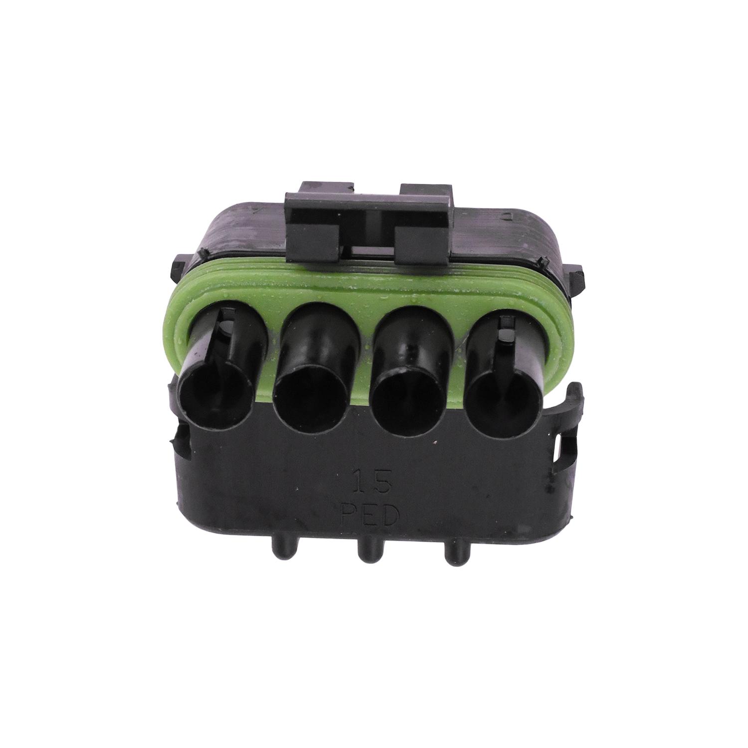 Auveco No. 18145 Weatherpack Term. Shell 4 Way Flat Male, Quantity - 5