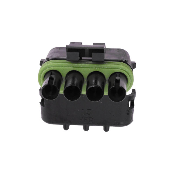 Auveco No. 18145 Weatherpack Term. Shell 4 Way Flat Male, Quantity - 5