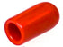 Auveco No. 18203 Vinyl Vacuum Cap Red For 1/4" Diameter Tube, Quantity - 50