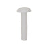 Auveco No. 18238 M6-1.0 X 25mm Nat .Nylon License Plate Screw, Quantity - 50