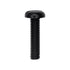 Auveco No. 18240 M6-1.0 X 25mm Black Nylon License Plate Screw, Quantity - 50