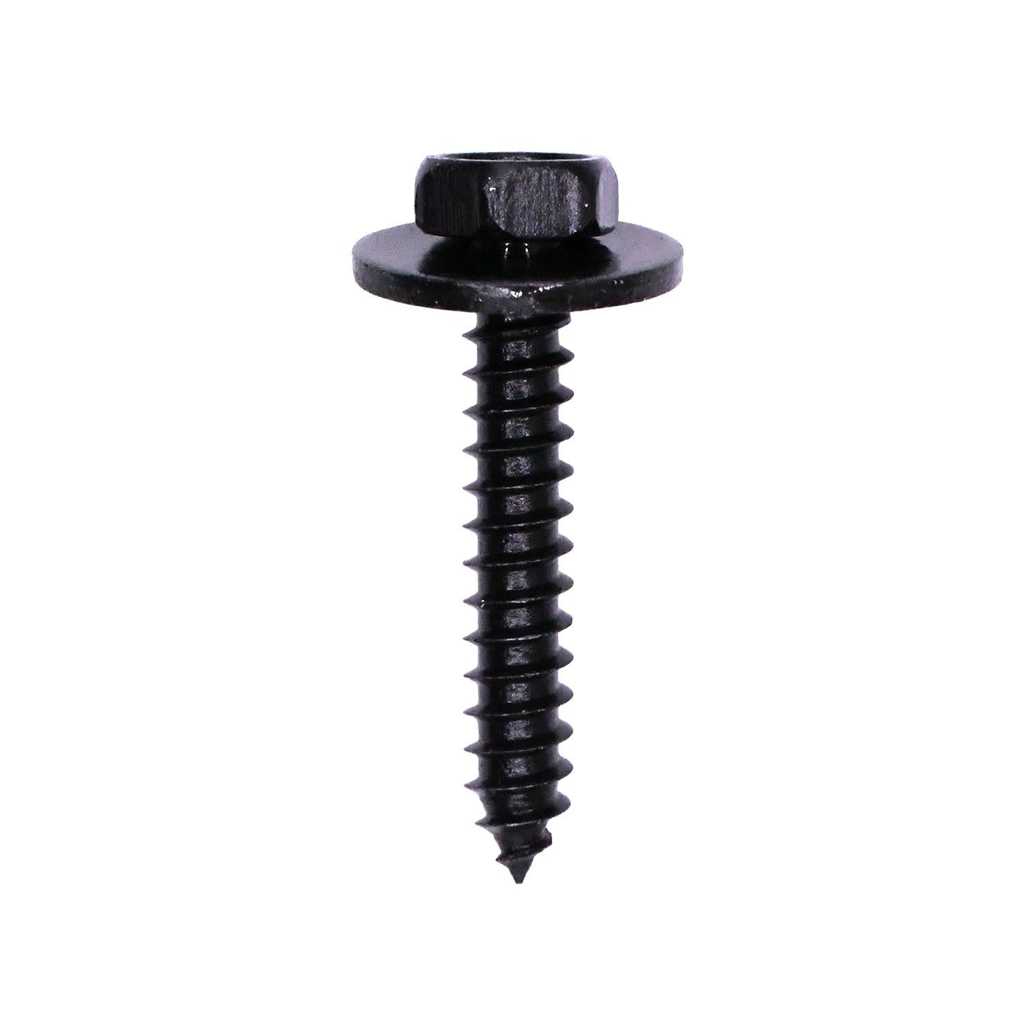 Auveco No. 18336 Hex Head SEMS Tapping Screws M4.2-1.41 X 25mm, Quantity - 100