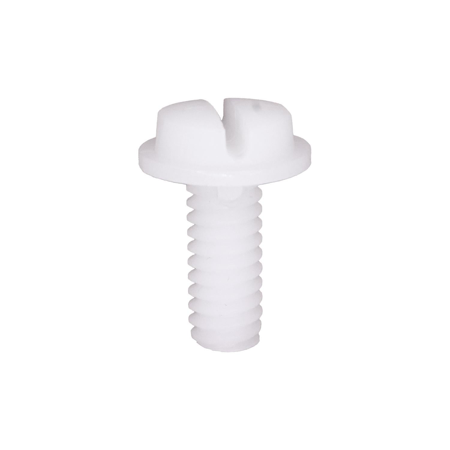 Auveco # 18342 Nylon License Plate Screw 1/4"-20 X 5/8. Qty 1000.