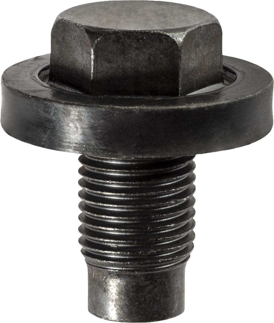 Auveco No. 18373 Oil Drain Plug W/ Rubber Gasket 1/2"-20 Thread, Quantity - 2