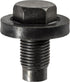 Auveco No. 18373 Oil Drain Plug W/ Rubber Gasket 1/2"-20 Thread, Quantity - 2
