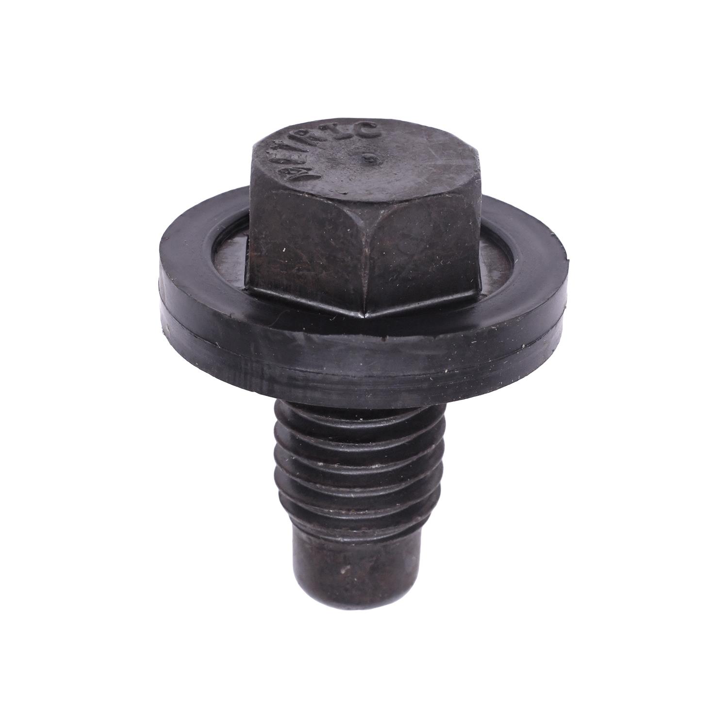 Auveco No. 18374 Oil Drain Plug W/ Rubber Gasket M12-1.75 Thread, Quantity - 2