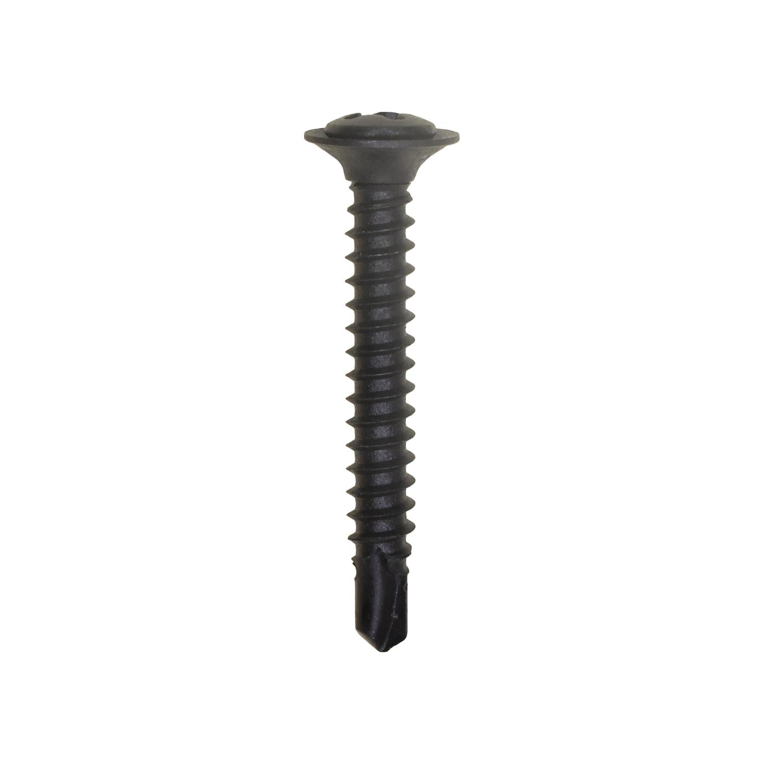 Auveco No. 18460 Phillips Oval Head SEMS Teks Tapping Screw 8 X 1-1/4" Phosphate, Quantity - 50