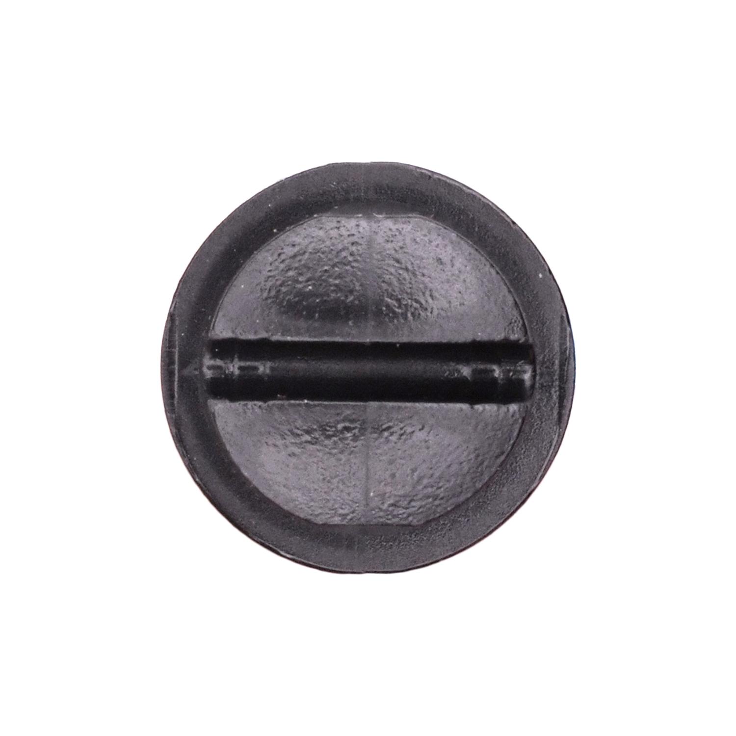Auveco No. 18484 Black Nylon License Plate Screw & Nut 1/4"-20 X 5/8", Quantity - 25 SETS