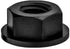 Auveco No. 18487 Black Nylon License Plate Nut 1/4"-20, Quantity - 50