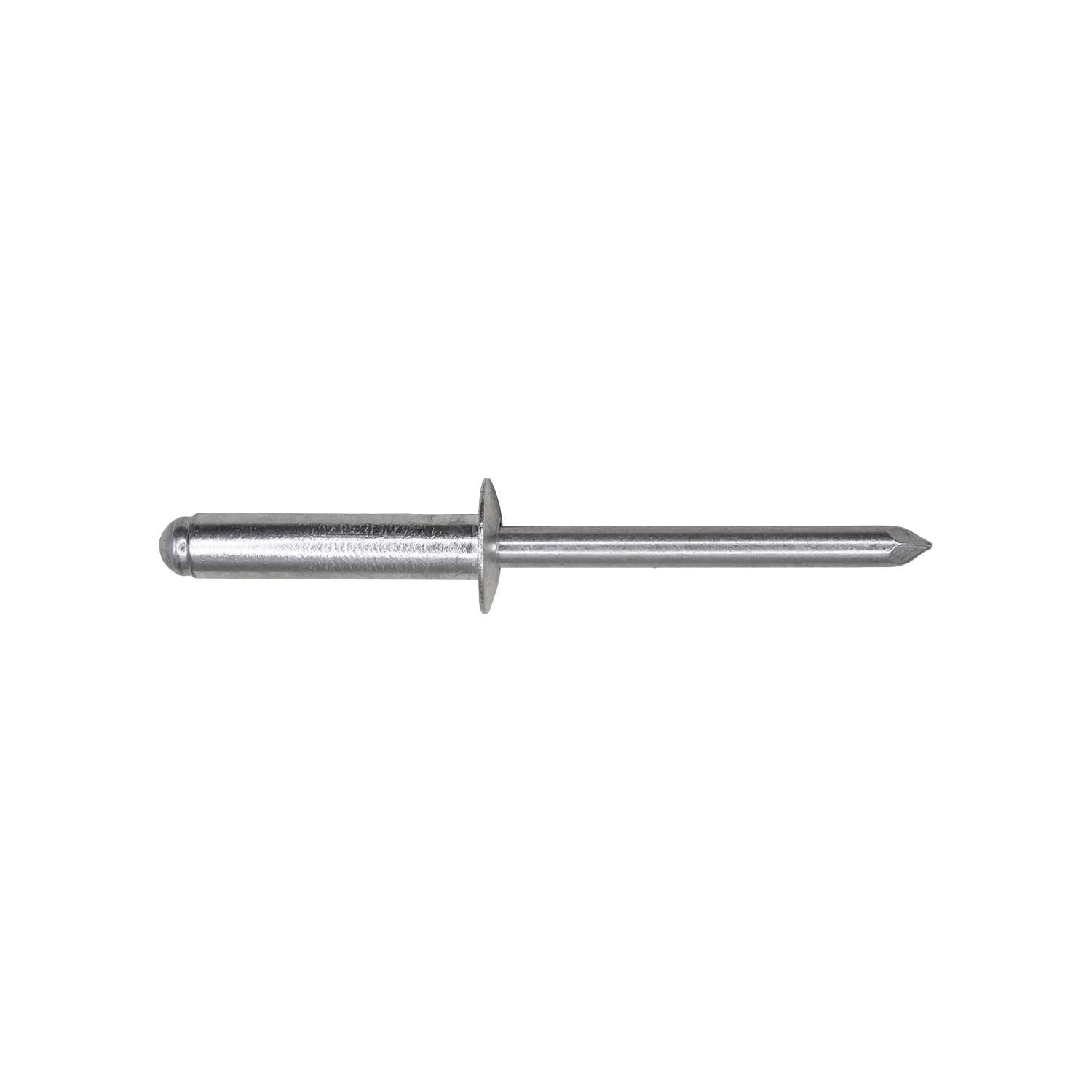 Auveco No. 18489 Pop Blind Rivet 3/16" Diameter 1/2"-5/8" Grip Aluminum, Quantity - 100
