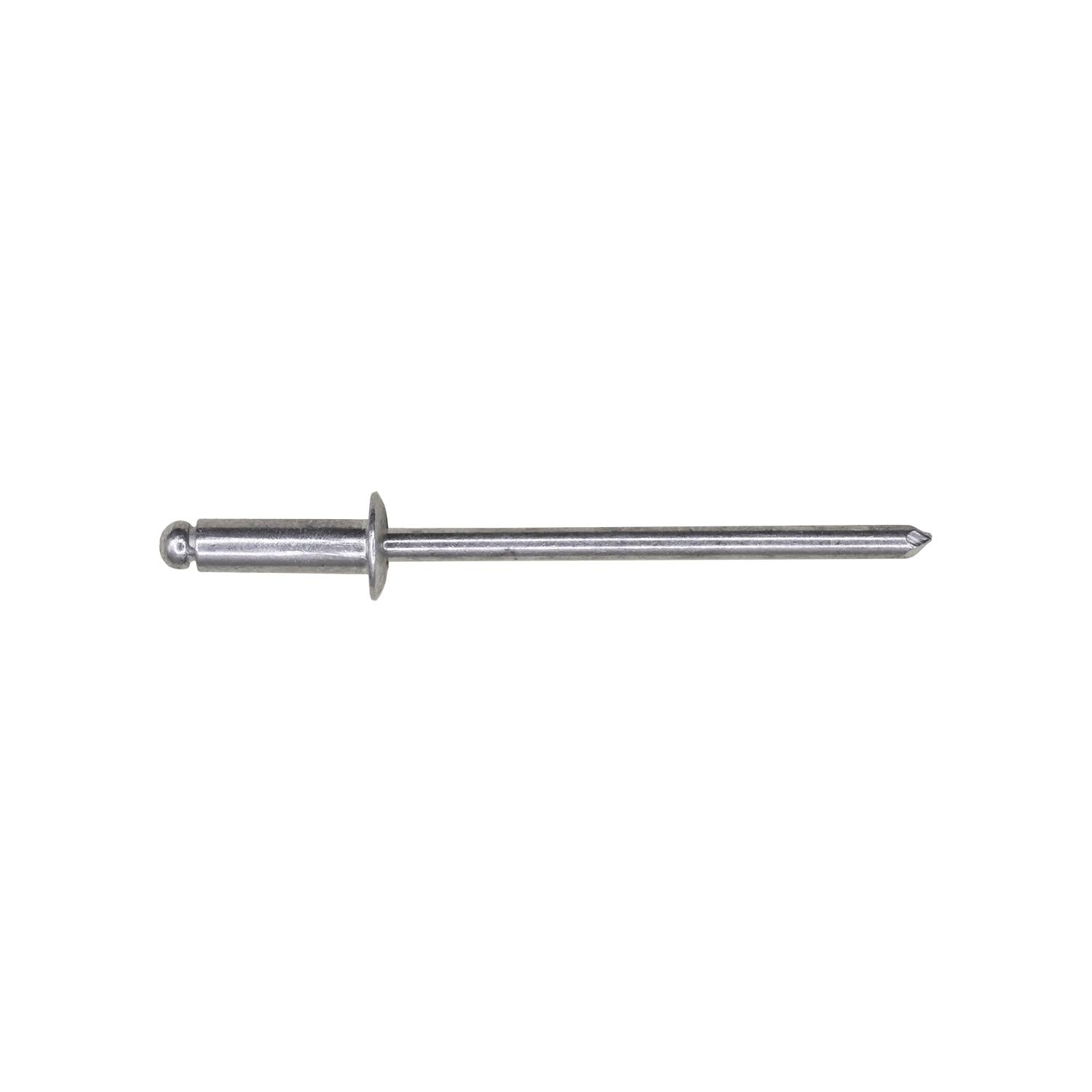 Auveco No. 18500 Specialty Rivet 1/8" Diameter 3/16"-1/4" Grip Aluminum, Quantity - 100