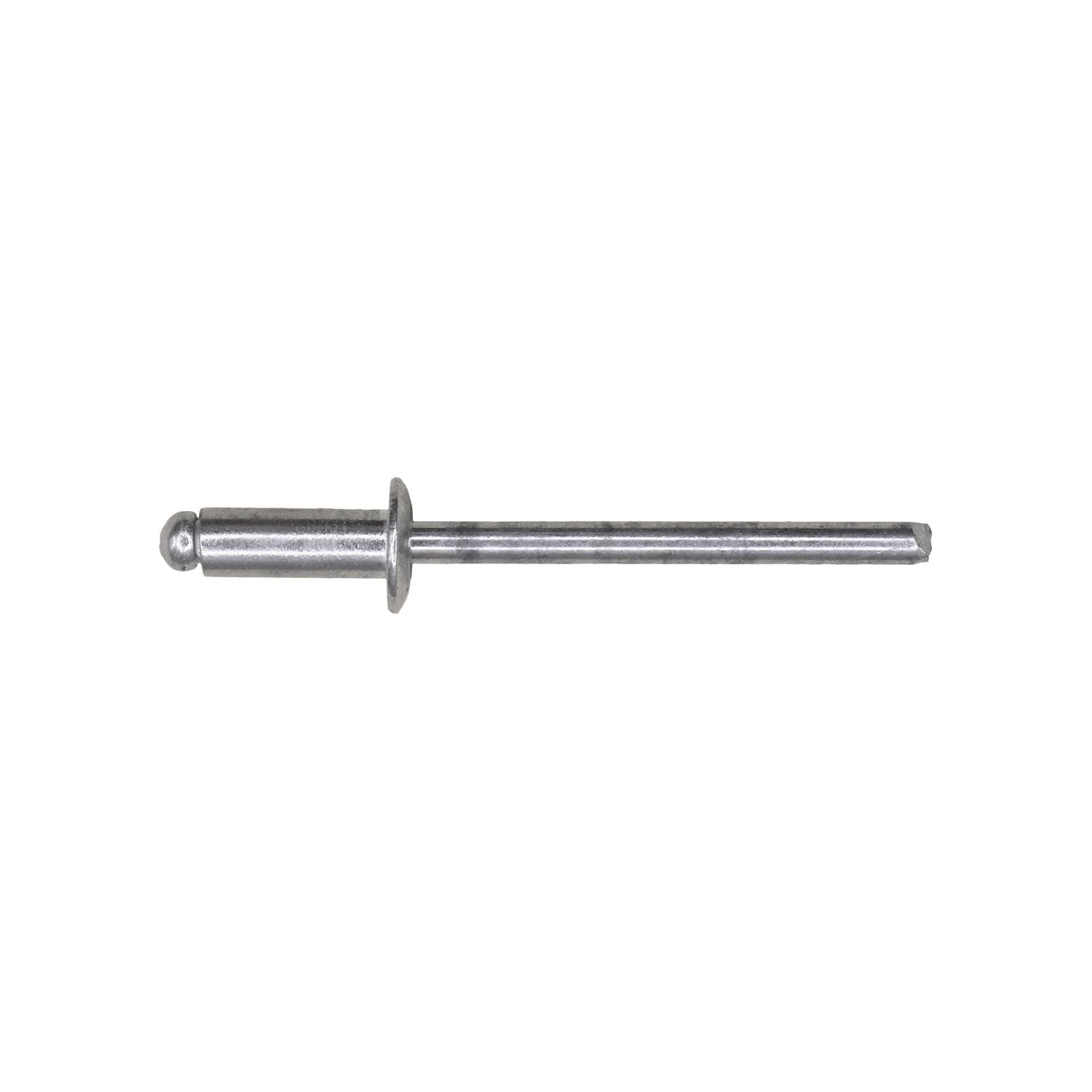Auveco # 18729 Aluminum Rivet 5/32" Diameter 3/16-1/4 Grip. Qty 100.