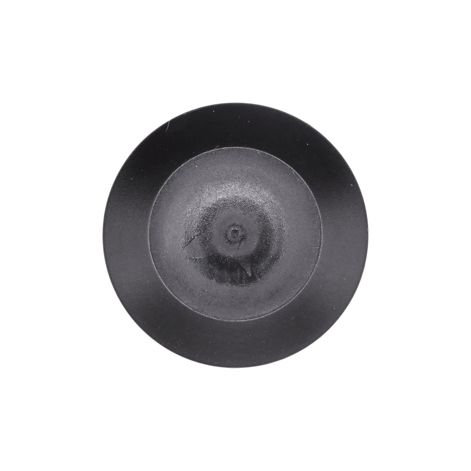Auveco No. 18750 Flush Sheet Metal Plug Black Poly 5/8" Hole Size, Quantity - 100