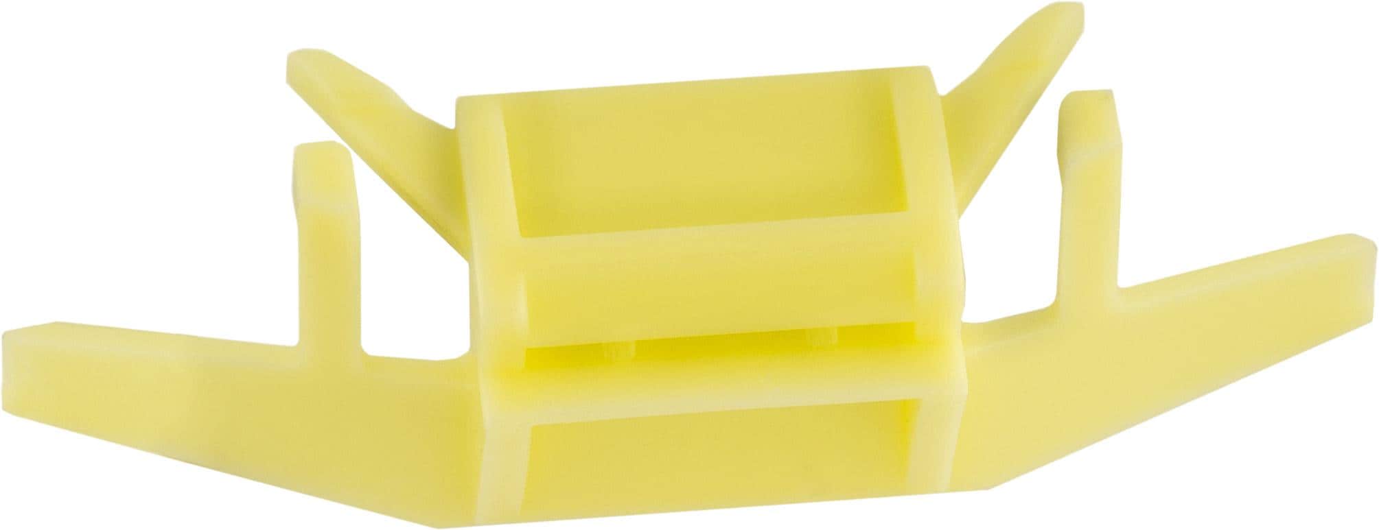 Auveco # 18764 Acura Windshield Side Molding Clip Yellow Nylon. Qty 5.