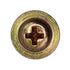 Auveco No. 18779 Phillips Pan Washer Head License Plate Screw M5-.8 X 12mm, Quantity - 100