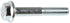 Auveco No. 18809 Jis Small Head Hex Flange Bolt M6-1.0X40mm, Quantity - 25