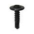 Auveco No. 18817 Type 1A Drive Rd Ws Head Teks Tapping Screw M4.2 X 16mm Black, Quantity - 100