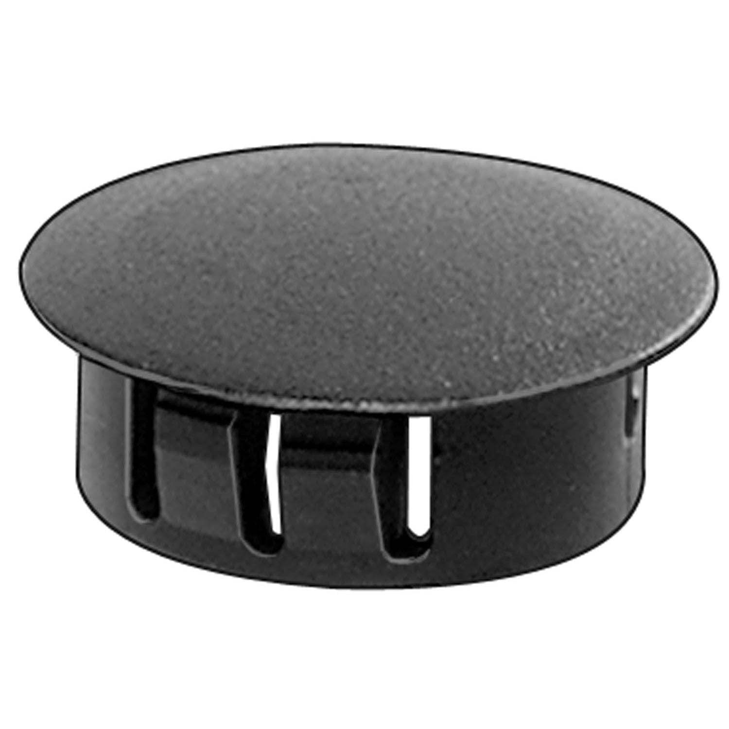 Auveco No. 18906 Black Nylon Locking Hole Plug 1, Quantity - 50