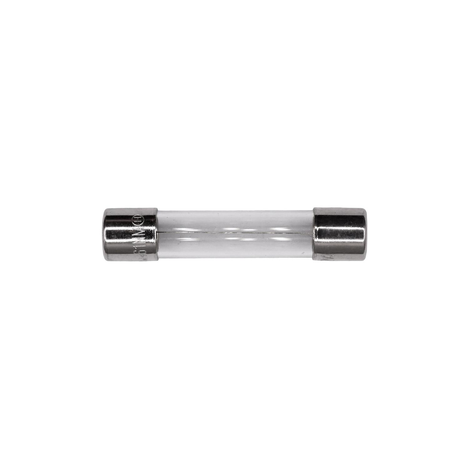 Auveco No. 18981 Glass Tube Fuse 2 Amp, Quantity - 5