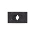 Auveco No. 1900 Flat Nut #10 Screw Size 1/2" X 7/8", Quantity - 100