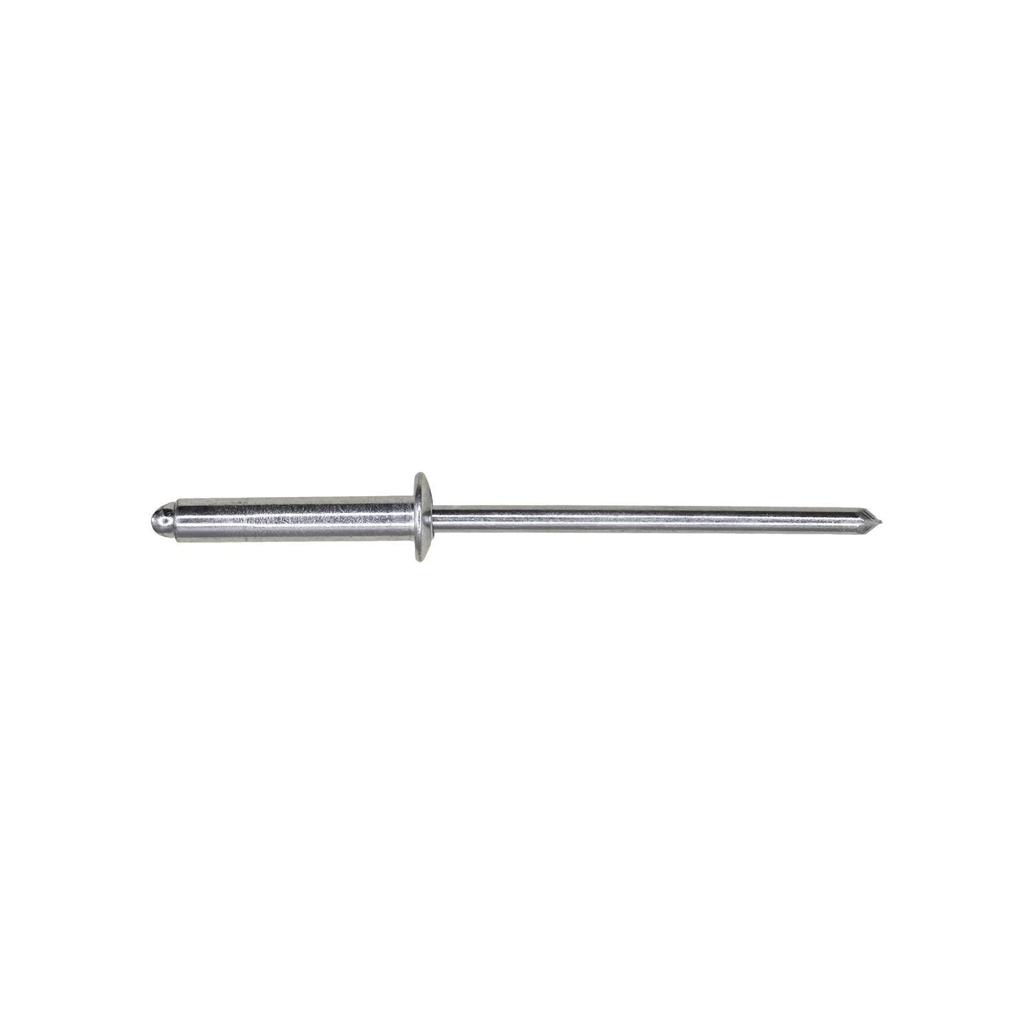 Auveco No. 19047 Panel Blind Steel Rivet 1/8" Diameter 3/8"-1/2" Grip, Quantity - 100