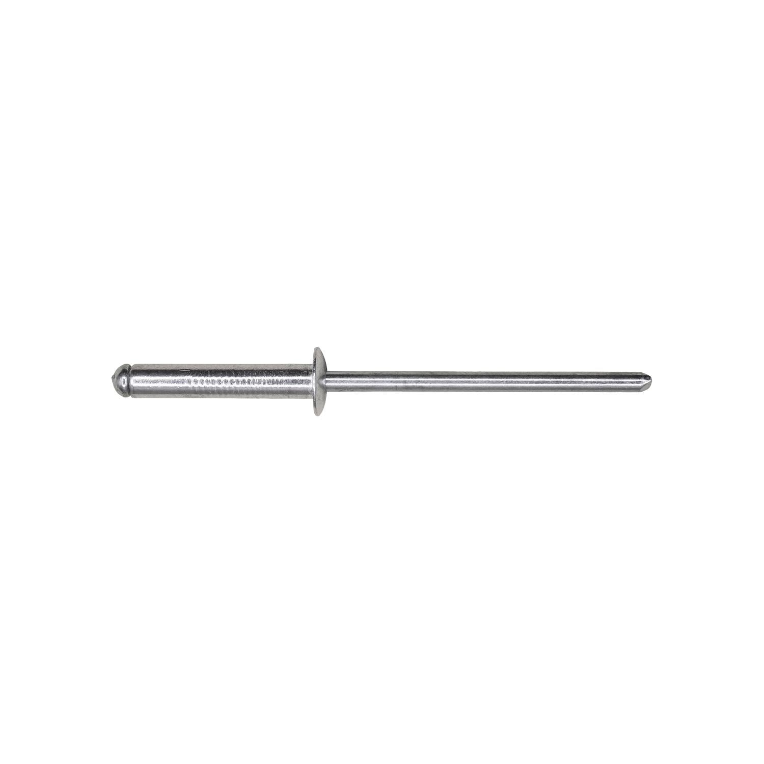 Auveco No. 19049 Panel Blind Aluminum Rivet 1/8" Diameter 3/8"-1/2" Grip, Quantity - 100