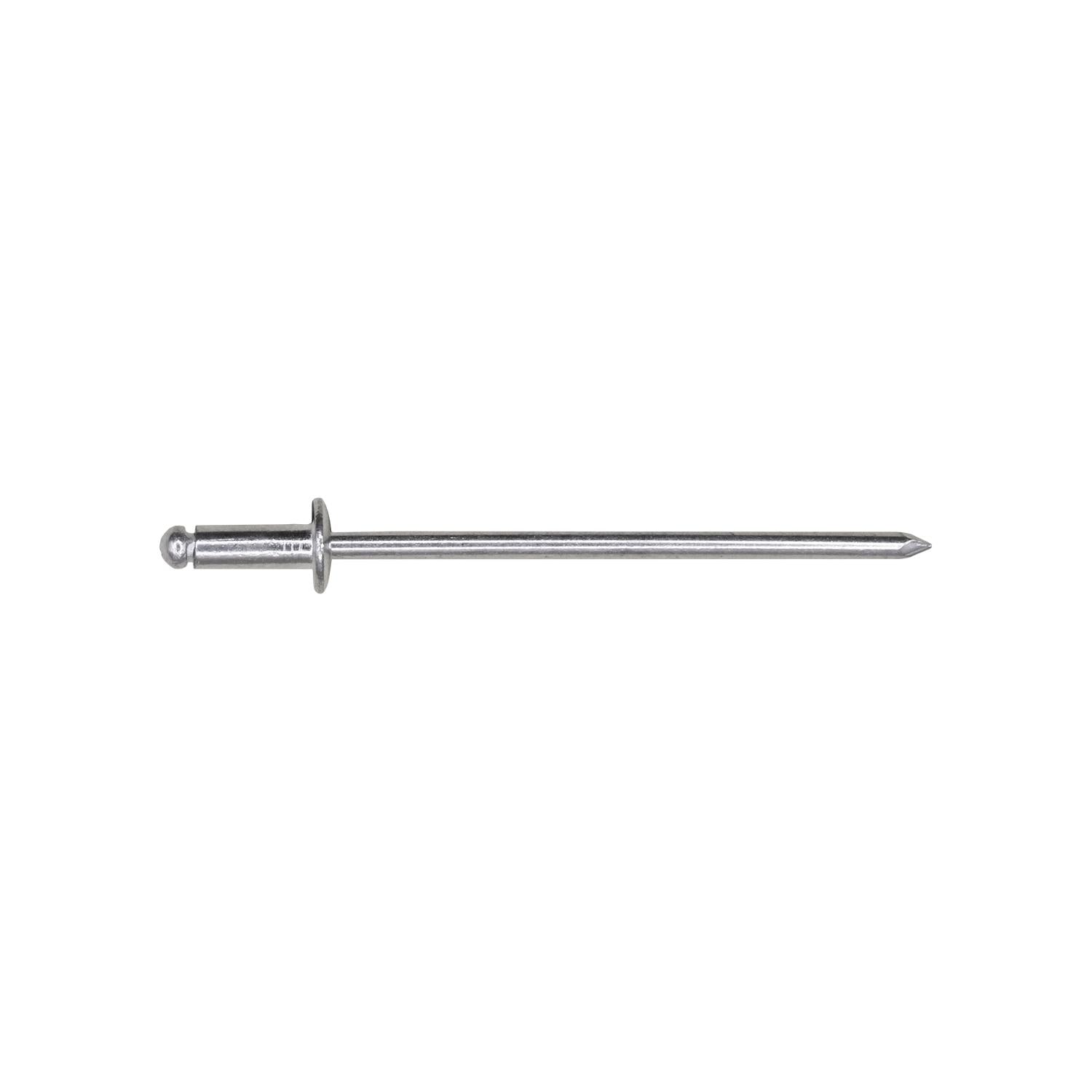 Auveco No. 19053 Panel Blind Aluminum Rivet 3/32" Diameter 1/32"-1/8" Grip, Quantity - 100