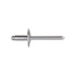 Auveco No. 19055 Panel Blind Aluminum Rivet 3/16" Diameter 1/16-1/4" Grip, Quantity - 50